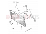 SUZUKI GSX1100F K (1989) (E03,E28,E33) 15 - OIL COOLER