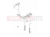 SUZUKI GSX1100F K (1989) (E03,E28,E33) 45 - FRONT BRAKE HOSE