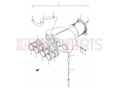 SUZUKI GSX1100F L (1990) (E03,E28,E33) 13 - AIR CLEANER
