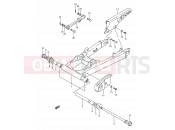SUZUKI GSX1100F L (1990) (E03,E28,E33) 49 - REAR SWINGING ARM