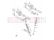 SUZUKI GSX1100F M (1991) (E03,E28,E33) 10 - CAM SHAFT - VALVE