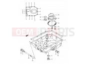 SUZUKI GSX1100F P (1993) (E03,E28,E33) 6 - OIL PAN