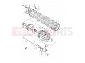 SUZUKI GSX1100F P (1993) (E03,E28,E33) 16 - CLUTCH