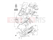 SUZUKI GSX1100F P (1993) (E03,E28,E33) 56D - COWLING (MODEL N/P)