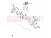 SUZUKI GSX1100F P (1993) (E03,E28,E33) 54A - REAR CALIPERS (MODEL P)