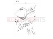 SUZUKI GSX1100F M (1991) (E02) 27 - REAR COMBINATION LAMP