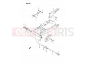 SUZUKI GSX1100F M (1991) (E02) 50 - REAR SWINGING ARM