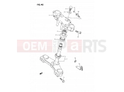 SUZUKI GSX1100F M (1991) (E02) 40 - STEERING STEM