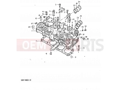 SUZUKI GSX1100 D (1983) 3 - CYLINDER HEAD