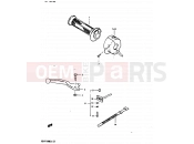 SUZUKI GSX1100 D (1983) 76 - RIGHT HANDLE SWITCH (MODEL D)