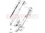 SUZUKI GSX1100 D (1983) 64 - FRONT DAMPER (GSX1100ESD)