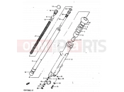 SUZUKI GSX1100 D (1983) 65 - FRONT FORK (GSX1100Z/D/XD)