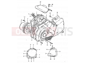 SUZUKI GSX1100 X (1999) 5 - CRANKCASE COVER