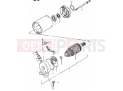 SUZUKI GSX1100 X (1999) 18 - STARTING MOTOR
