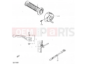SUZUKI GSX1100 X (1999) 74 - RIGHT HANDLE SWITCH