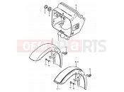 SUZUKI GSX1100 X (1999) 70 - HEADLAMP HOUSING - FRONT FENDER