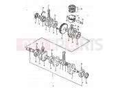 SUZUKI GSX1100E X (1999) 7 - CRANKSHAFT