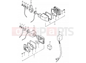 SUZUKI GSX1100E X (1999) 28 - TURN SIGNAL LAMP (E02, E21)