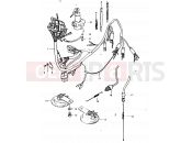 SUZUKI GSX1100E X (1999) 40 - WIRING HARNESS