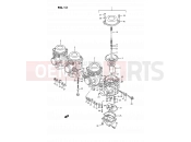 SUZUKI GSX1100G M (1991) (E02) 13 - CARBURETOR