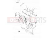 SUZUKI GSX1100G M (1991) (E02) 14 - CARBURETOR FITTINGS