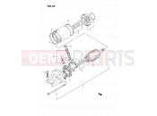 SUZUKI GSX1100G M (1991) (E02) 25 - STARTING MOTOR