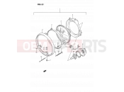 SUZUKI GSX1100G M (1991) (E02) 31 - HEADLAMP (MODEL M/N E01,E02,E24)
