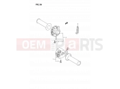 SUZUKI GSX1100G M (1991) (E02) 36 - HANDLE SWITCH