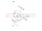 SUZUKI GSX1100G M (1991) (E02) 43 - HEADLAMP HOUSING (MODEL M/N/P)