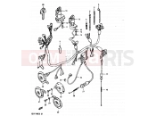 SUZUKI GSX1100X D (1983) 39 - WIRING HARNESS