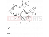 SUZUKI GSX1100X D (1983) 60 - FRAME COVER (GSX1100EXD)