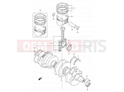 SUZUKI GSX1200 Y (2000) Inazuma 8 - CRANKSHAFT