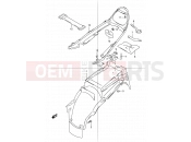 SUZUKI GSX1200 Y (2000) Inazuma 41 - REAR FENDER