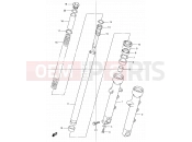 SUZUKI GSX1200 Y (2000) Inazuma 45 - FRONT FORK DAMPER