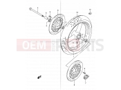 SUZUKI GSX1200 Y (2000) Inazuma 47 - FRONT WHEEL