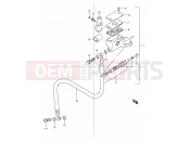 SUZUKI GSX1200 Y (2000) Inazuma 51 - CLUTCH MASTER CYLINDER