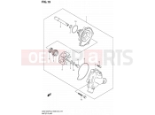 SUZUKI GSX1250FA L0 (2010) Bandit (E03,E28,E33) 19 - WATER PUMP