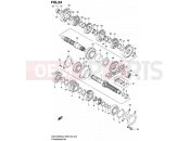 SUZUKI GSX1250FA L0 (2010) Bandit (E03,E28,E33) 24 - TRANSMISSION