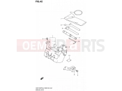 SUZUKI GSX1250FA L0 (2010) Bandit (E03,E28,E33) 42 - MANUAL BOX