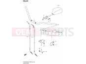 SUZUKI GSX1250FA L0 (2010) Bandit (E03,E28,E33) 44 - HANDLEBAR