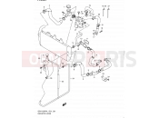 SUZUKI GSX1250FA L1 (2011) Bandit (E21) 21 - RADIATOR HOSE