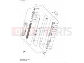 SUZUKI GSX1250FA L1 (2011) Bandit (E21) 56 - FRONT DAMPER
