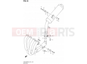 SUZUKI GSX1250FA L2 (2012) Bandit (E21) 16 - MUFFLER