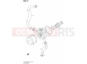 SUZUKI GSX1250FA L2 (2012) Bandit (E21) 17 - OIL COOLER