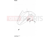 SUZUKI GSX1250FA L2 (2012) Bandit (E21) 45 - FRONT FENDER