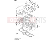 SUZUKI GSX1250FA L4 (2014) Bandit (E21) 3 - CYLINDER HEAD