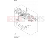 SUZUKI GSX1250FA L4 (2014) Bandit (E21) 13 - THROTTLE BODY