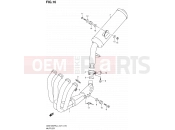 SUZUKI GSX1250FA L4 (2014) Bandit (E21) 16 - MUFFLER