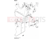 SUZUKI GSX1250FA L4 (2014) Bandit (E21) 21 - RADIATOR HOSE