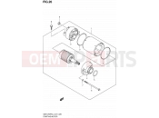 SUZUKI GSX1250FA L4 (2014) Bandit (E21) 26 - STARTING MOTOR